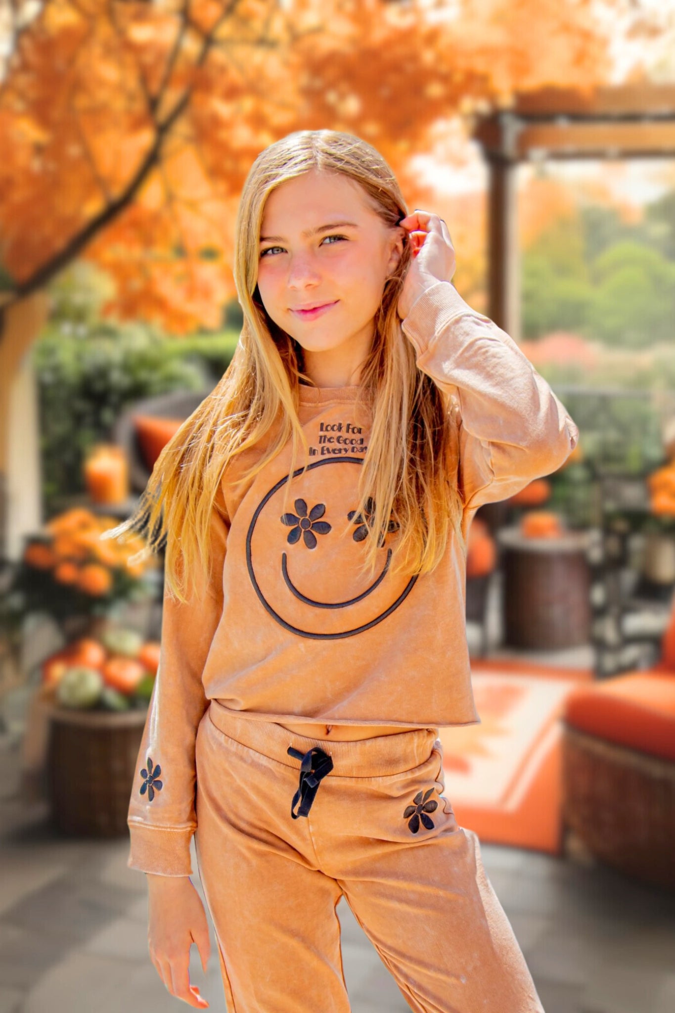 3D Happy Face Sweatshirt