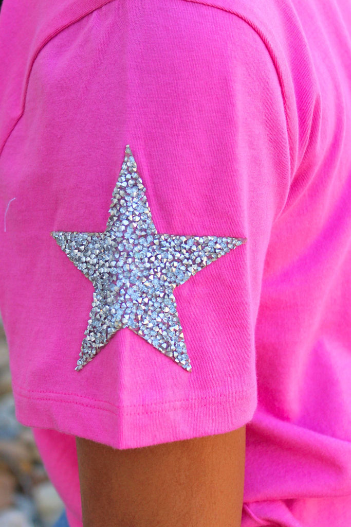 Rhinestone Stars t-shirt