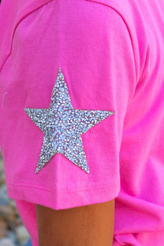 Rhinestone Stars t-shirt