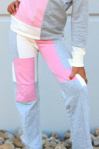 Patchwork Active Pants