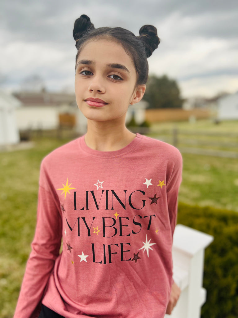 Living my store best life sweatshirt