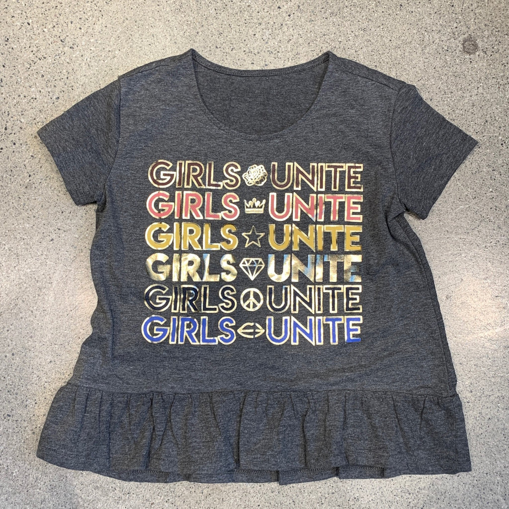 Girls Unite Gold Foil Top