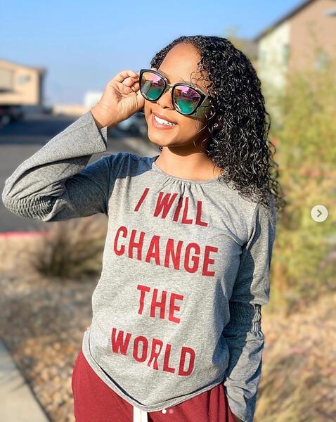 I Will Change The World Flocking Top